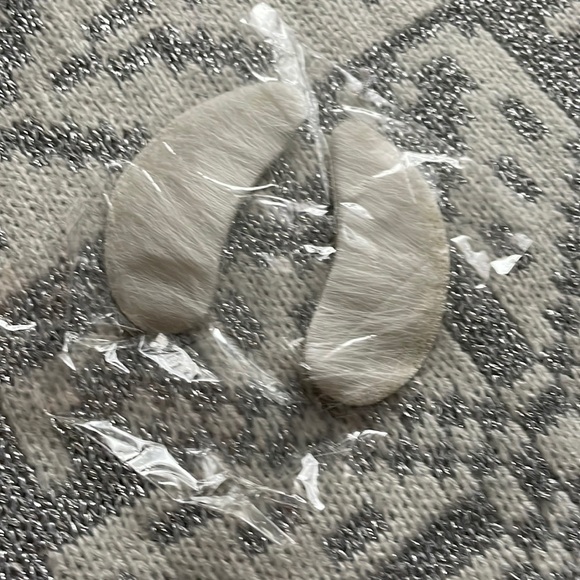 NWT Christmas Santa Hat & Beard Mask Set Red & White Santa Costume Cosplay - Picture 10 of 12